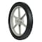 Gleason Arnold 1.75 in. W X 14 in. D Plastic Lawn Mower Replacement Wheel 60 lb 1475-P - alternate 1